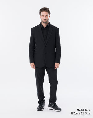 CRONOS BLACK ACTIVE FIT  PANTS【BLACK】