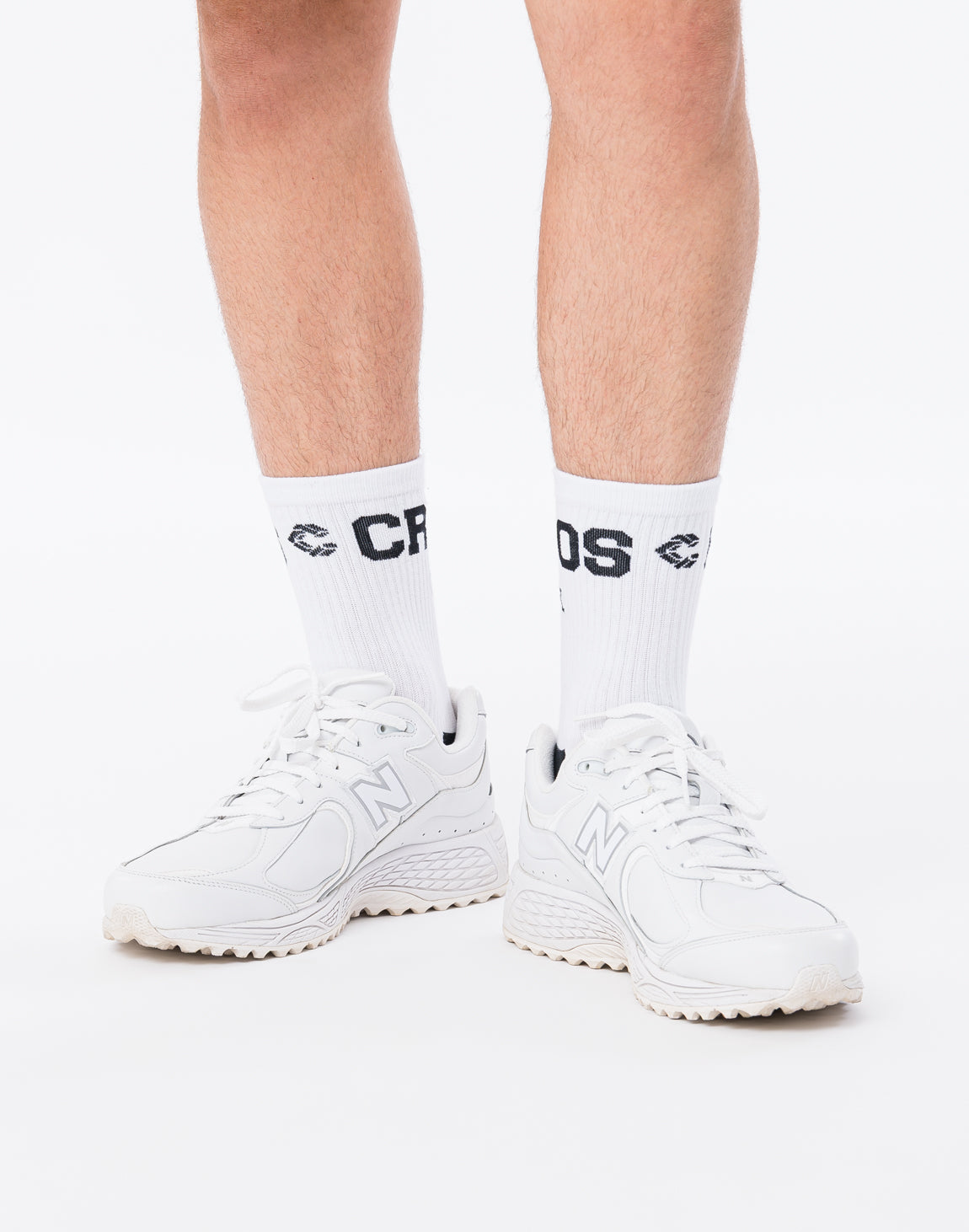 CRONOS BLACK MOTION FIT SOCKS【WHITE】