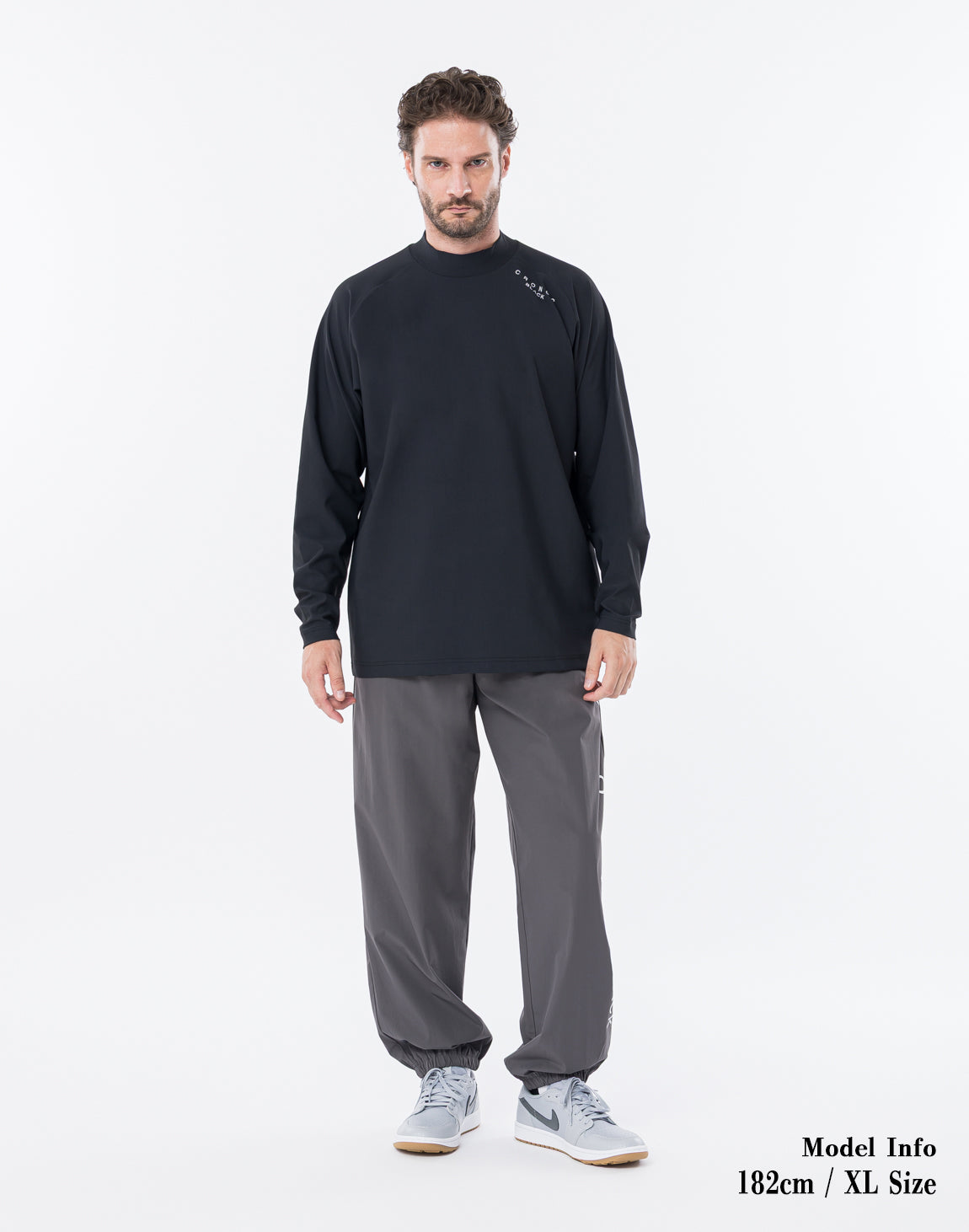 【美品】CRONOS BLACK MART COOL L/S TEE XXL CRONOS BLACK MART COOL L/S TEE【BLACK】