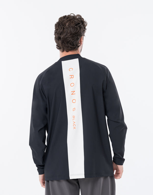 CRONOS BLACK MART COOL L/S TEE【BLACK】