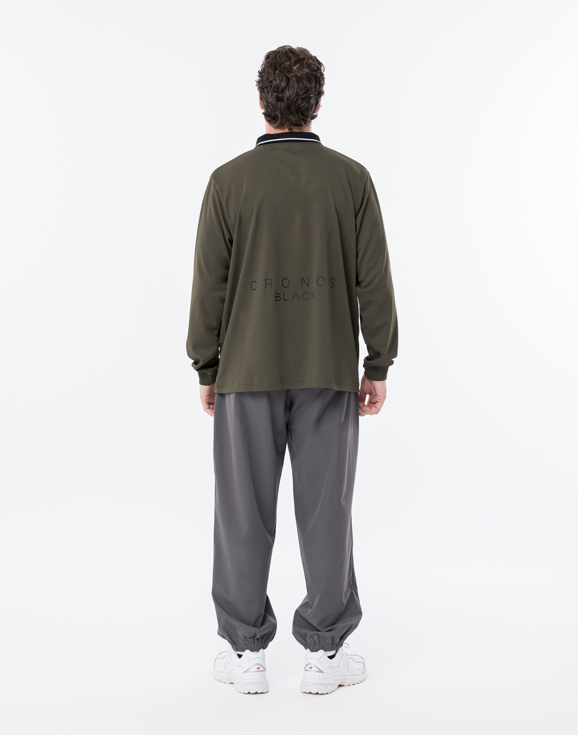 CRONOS ジョガーパンツ　ナイロンポリ CRONOS BLACK AIR FLEX JOGGER PANTS【BLACK】