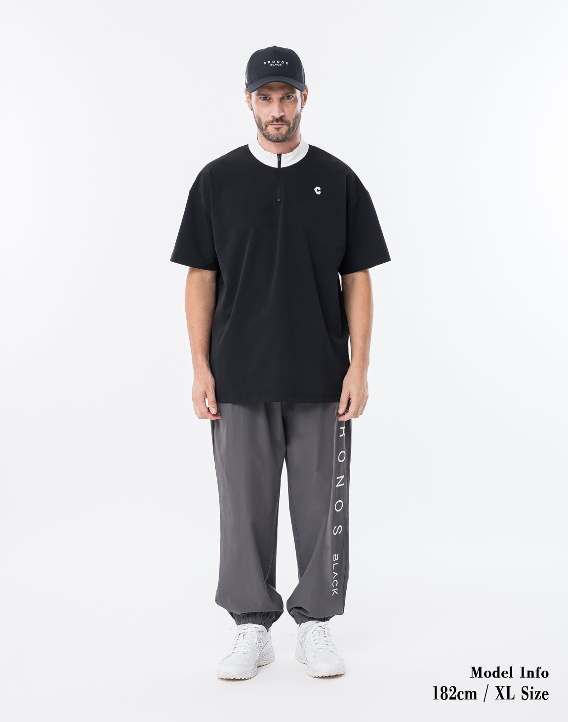 CRONOS BLACK AIR FLEX JOGGER PANTS【GRAY】
