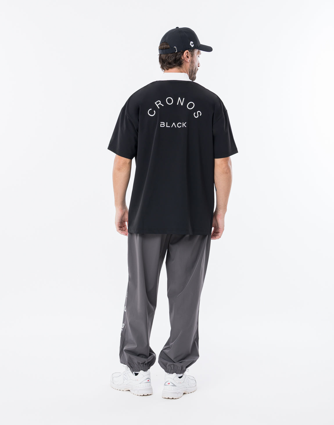 CRONOSジョーカーパンツ S CRONOS BLACK AIR FLEX JOGGER PANTS【GRAY】