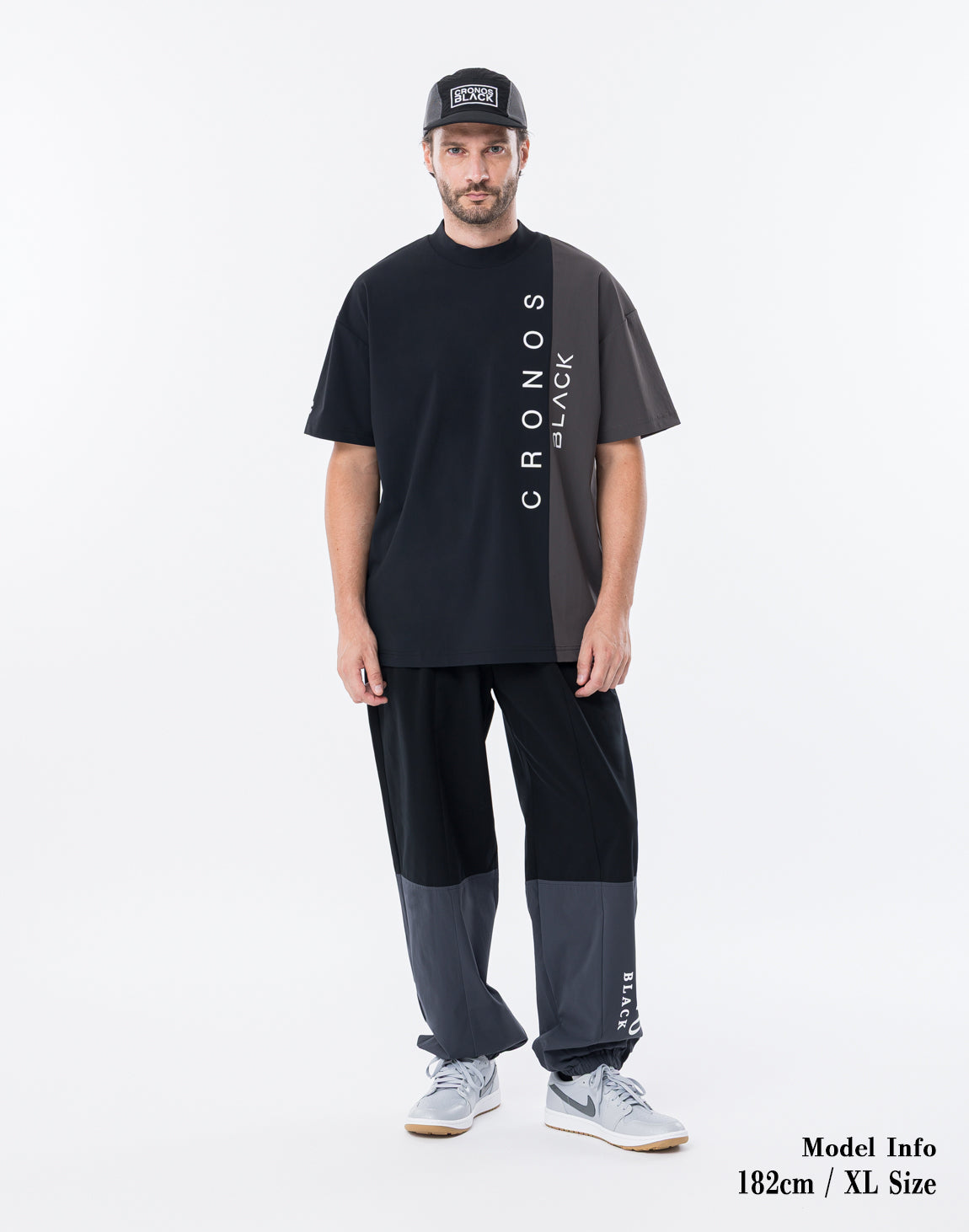 CRONOS BLACK SMART COOL TEE【BLACK】