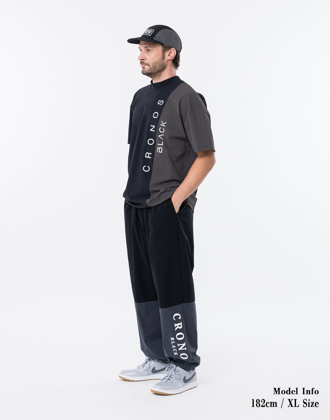 CRONOS BLACK SMART COOL TEE【BLACK】