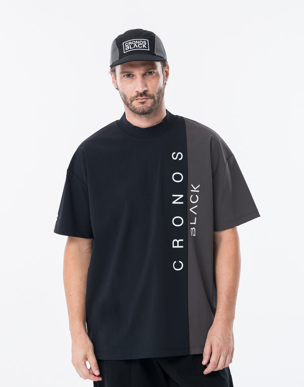 CRONOS BLACK MINIMAL LOGO CAP【BLACK】