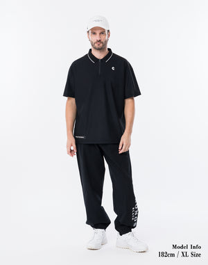 CRONOS BLACK SMART MOTION ZIP POLO【BLACK】