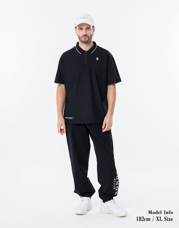 CRONOS BLACK SMART MOTION ZIP POLO【BLACK】