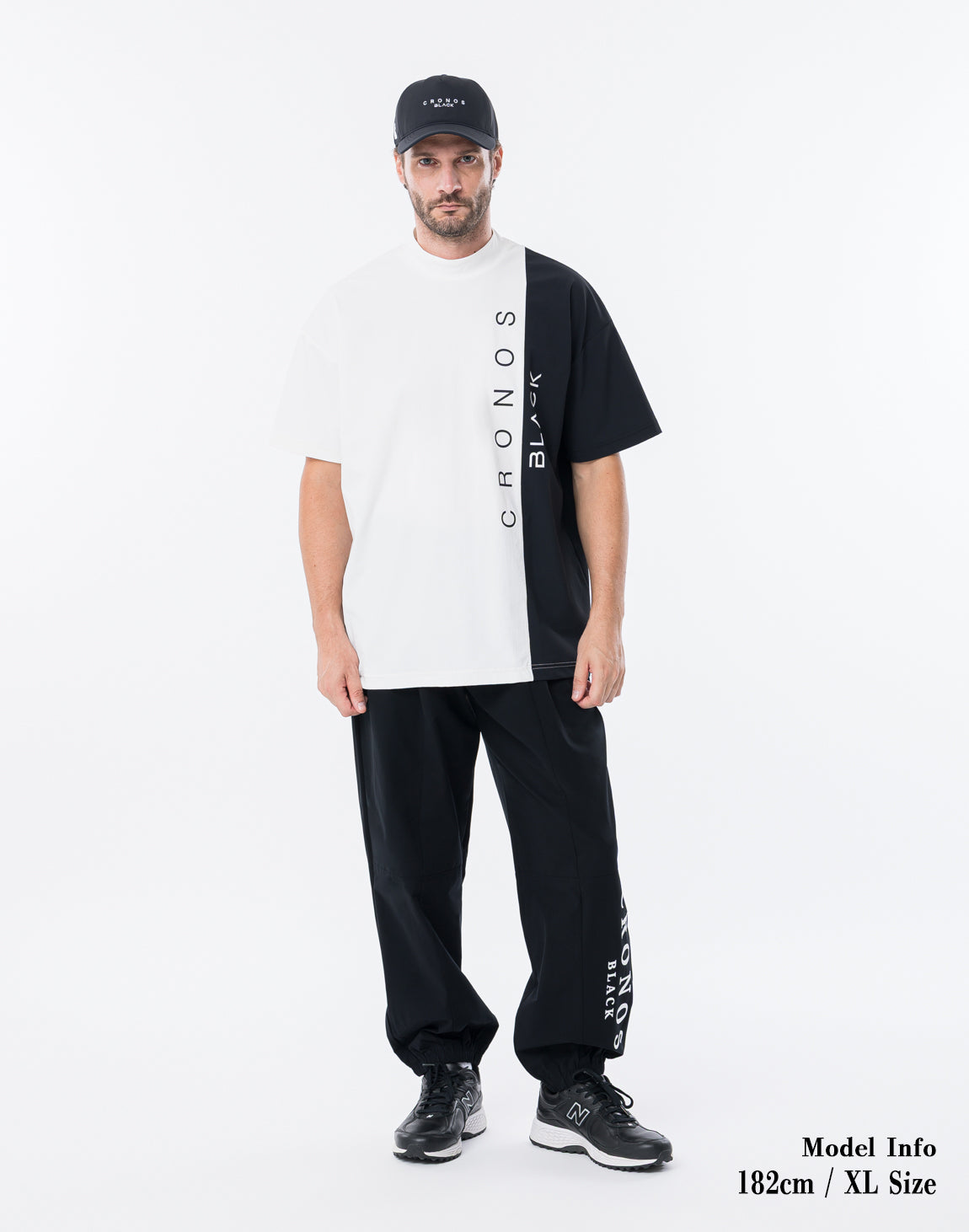 CRONOS BLACK SMART COOL TEE【WHITE】