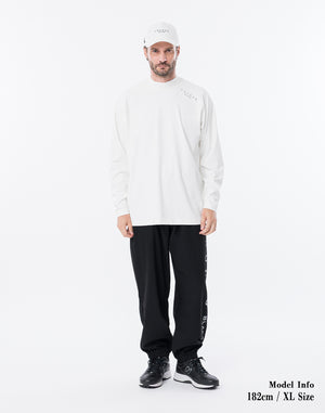 CRONOS BLACK MART COOL L/S TEE【WHITE】