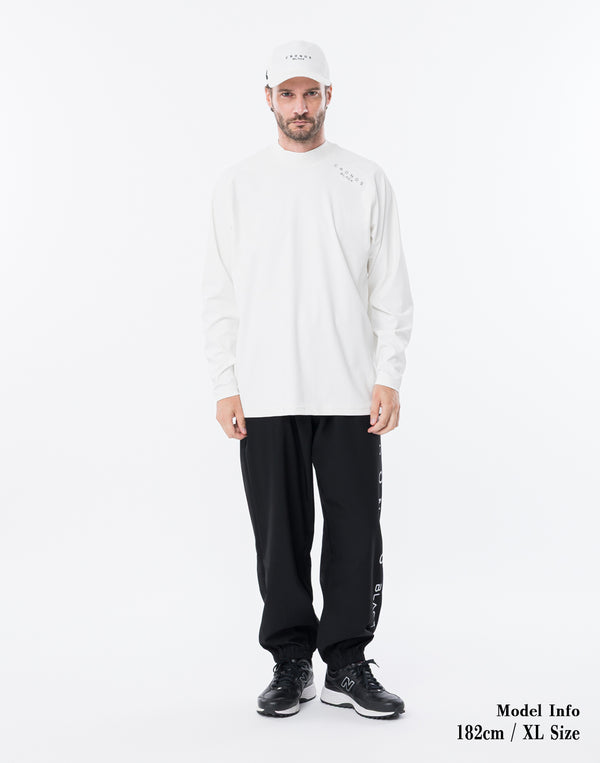 CRONOS BLACK MART COOL L/S TEE【WHITE】