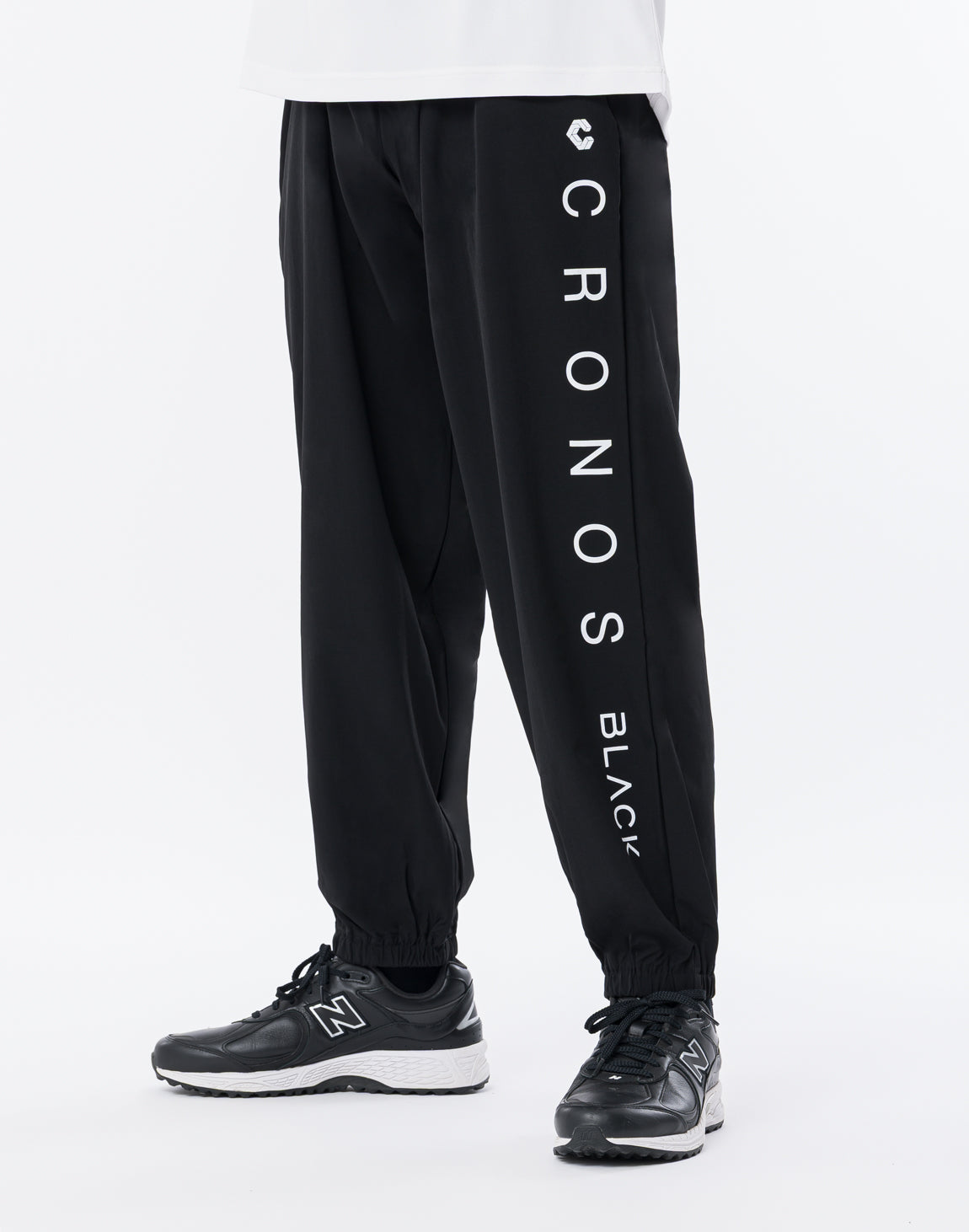 CRONOS ジョガーパンツ　S CRONOS BLACK AIR FLEX JOGGER PANTS【BLACK】