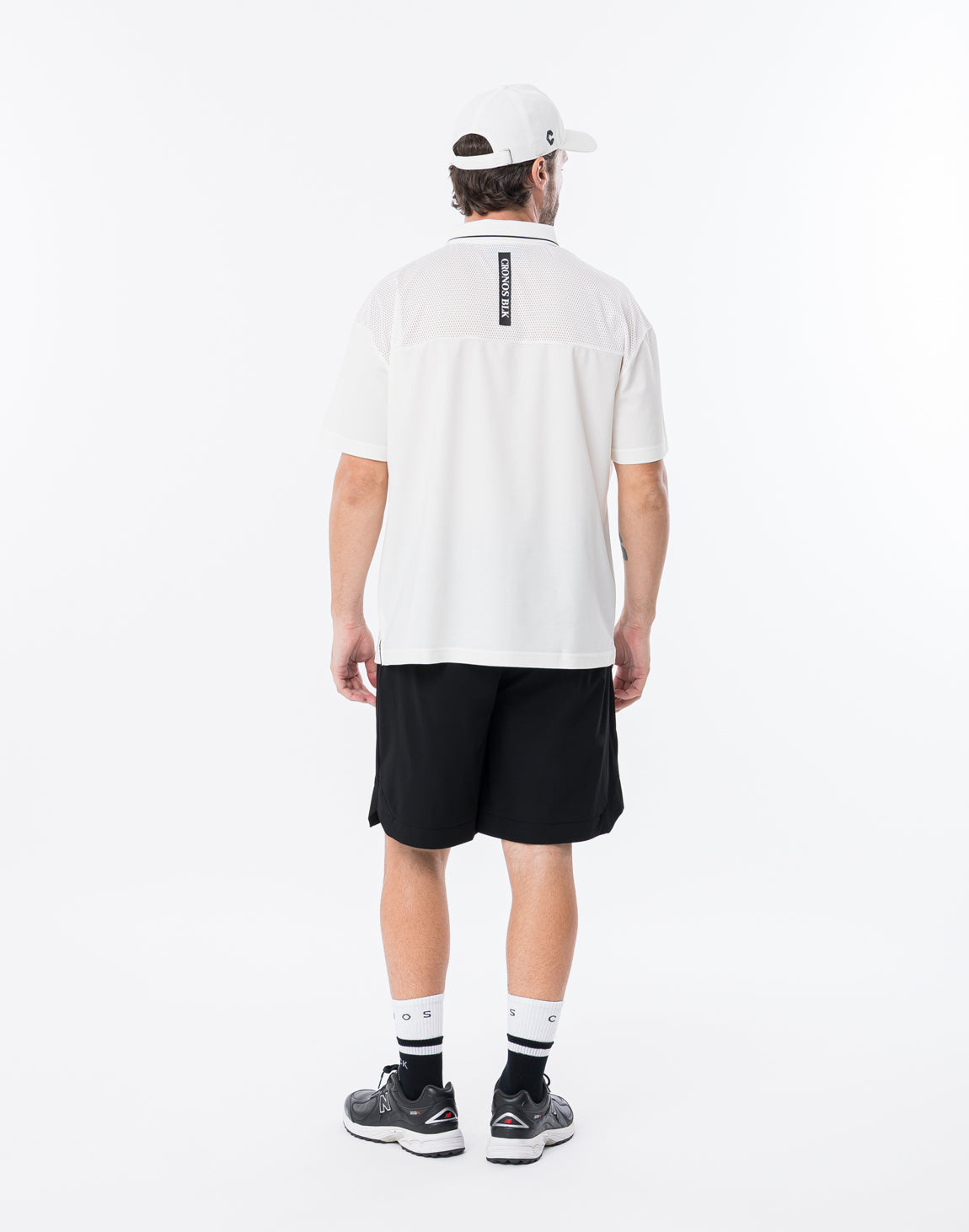 CRONOS BLACK SMART MOTION ZIP POLO【WHITE】
