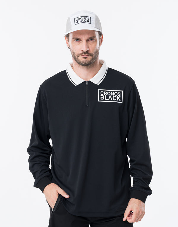 CRONOS BLACK STREAMLINE CAP【WHITE】