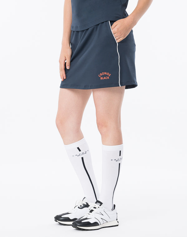 CRONOS BLACK WOMAN SMART LINE Skirt [NAVY]