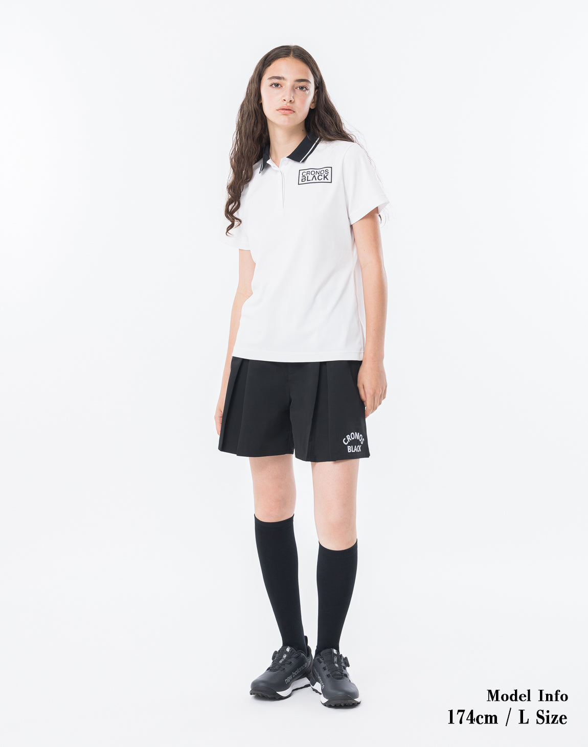 CRONOS バスケットボールパンツ 黒/白　貴重な日本製 バスケパンツ ダンス バスケットボールパンツ ハーフパンツ 下 3