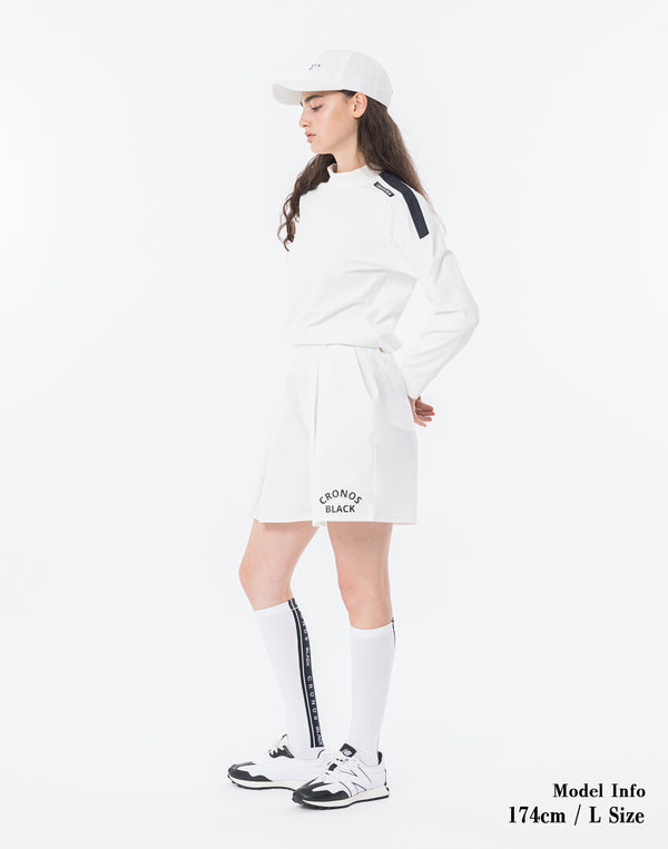 CRONOS BLACK WOMAN TECH PUNCHING Long Sleeve [WHITE]