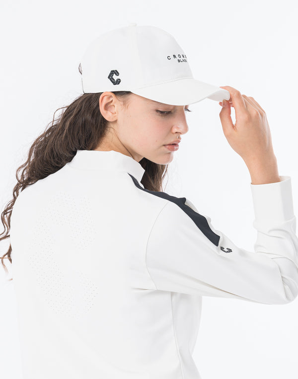 CRONOS BLACK WOMAN TECH PUNCHING Long Sleeve [WHITE]