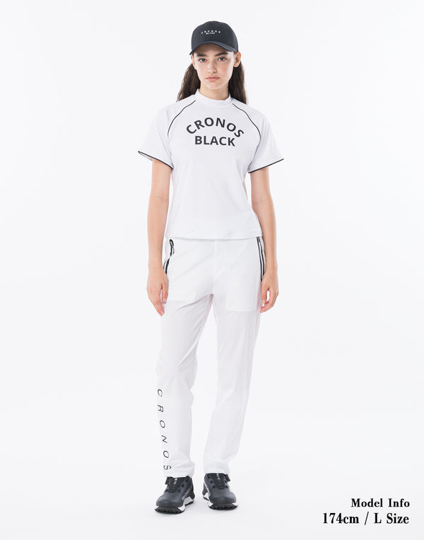 CRONOS BLACK WOMAN EASY MOVE pants [WHITE]