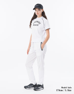 CRONOS BLACK WOMAN EASY MOVE pants [WHITE]