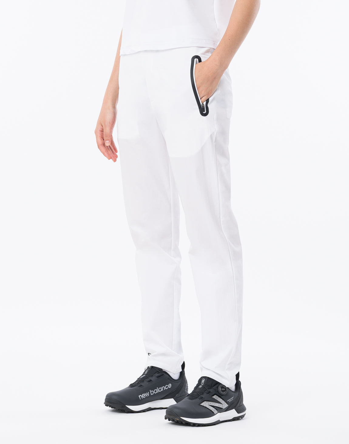 CRONOS BLACK WOMAN EASY MOVE pants【WHITE】