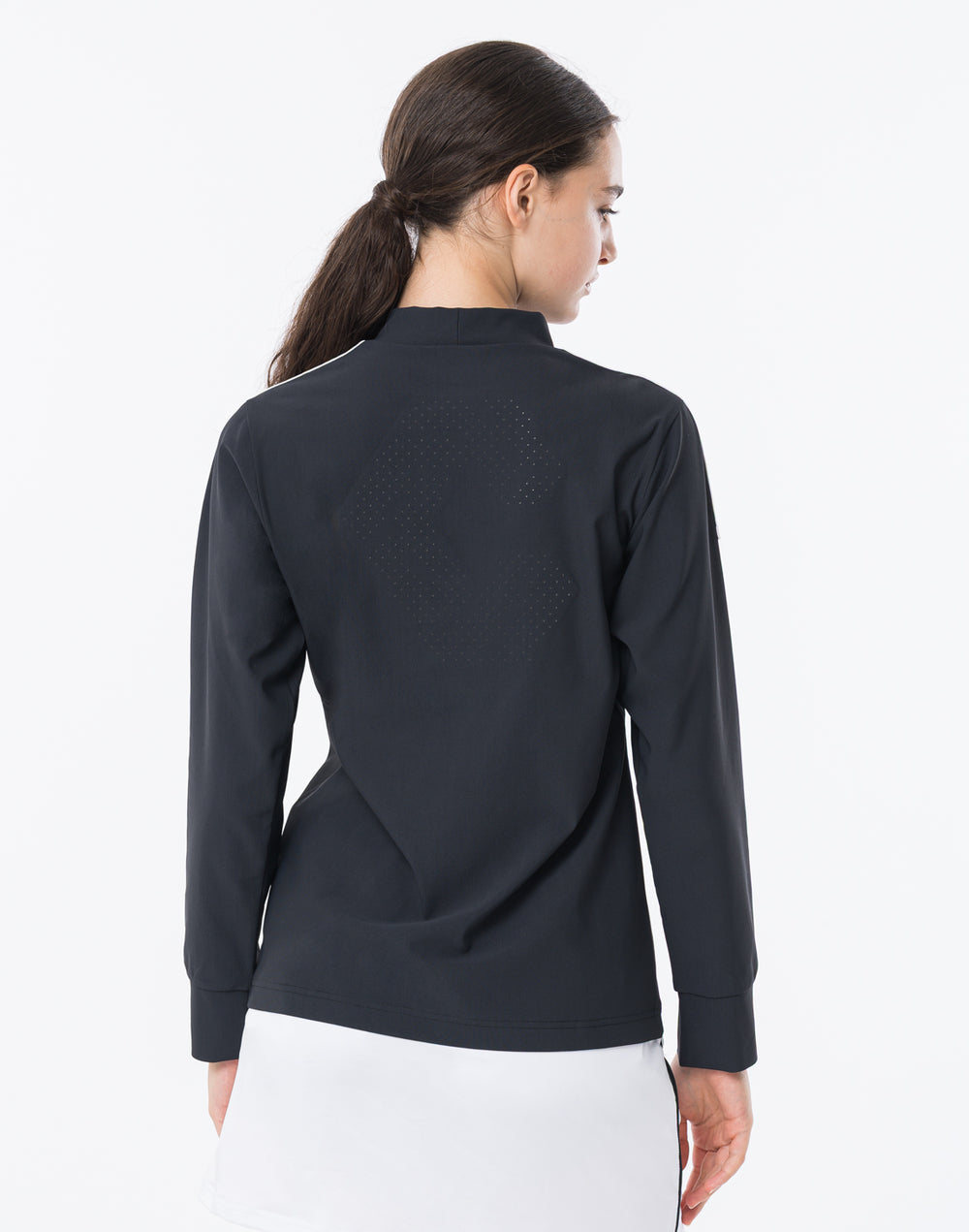 CRONOS BLACK WOMAN TECH PUNCHING Long Sleeve [BLACK]