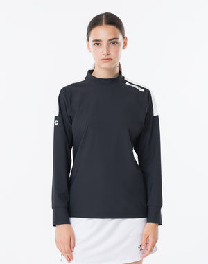CRONOS BLACK WOMEN TECH PUNCHING 長袖上衣【BLACK】
