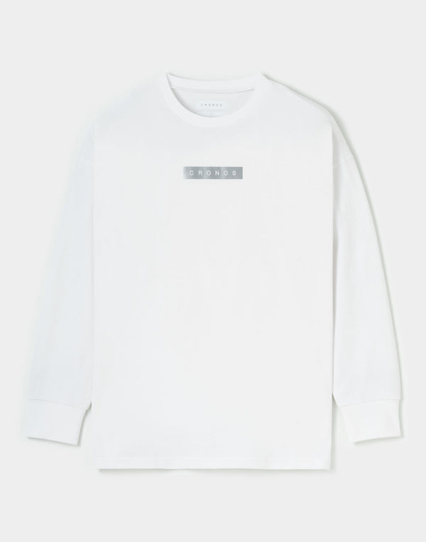 CRONOS WOMEN Reflect LONGSLEEVE【WHITE】