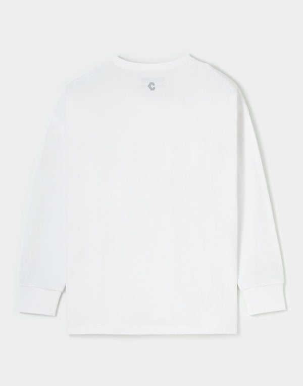 CRONOS WOMEN Reflect LONGSLEEVE【WHITE】