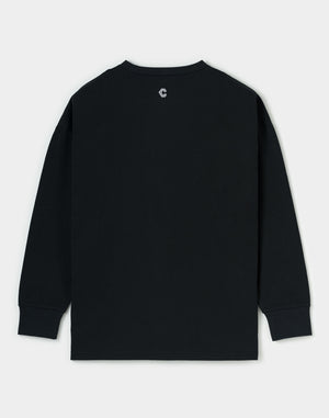 CRONOS WOMEN Reflect LONGSLEEVE【BLACK】