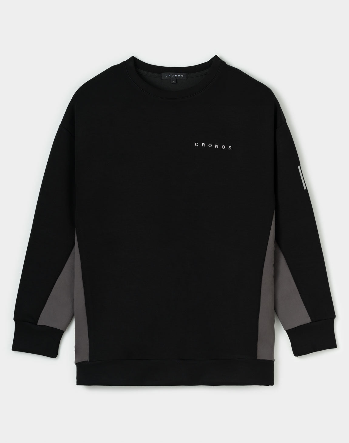 【美品】CRONOS WOMEN FLOCKY SWEAT TOP【BLACK】 美品】CRONOS WOMEN FLOCKY SWEAT TOP【BLACK】 CRONOS WOMEN