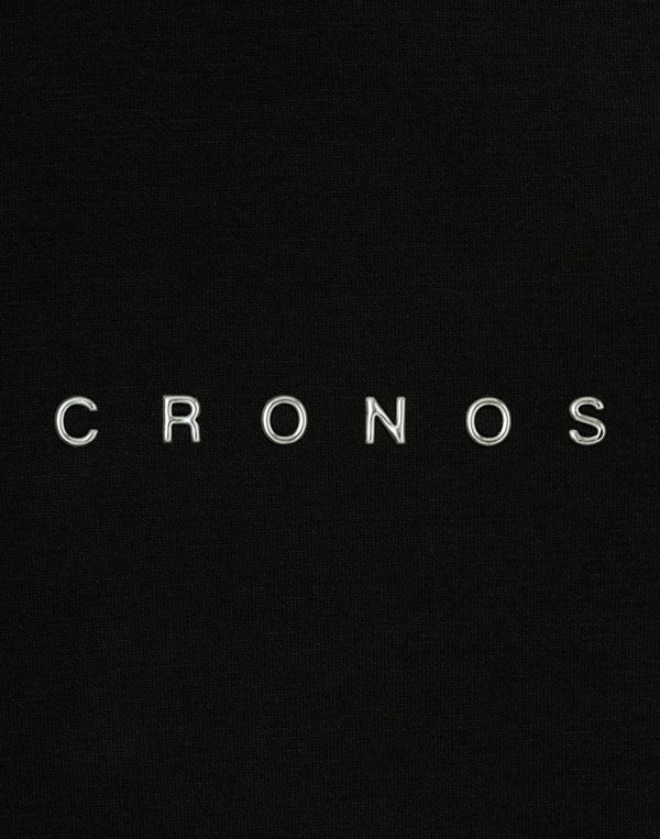 CRONOS WOMEN BoxFit Sweatshirt【BLACK】