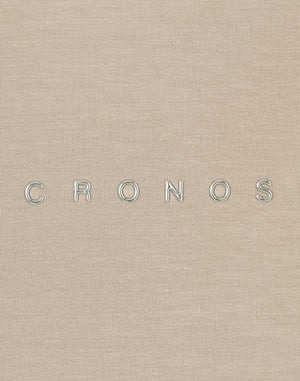 CRONOS WOMEN BoxFit Sweatshirt【BEIGE】