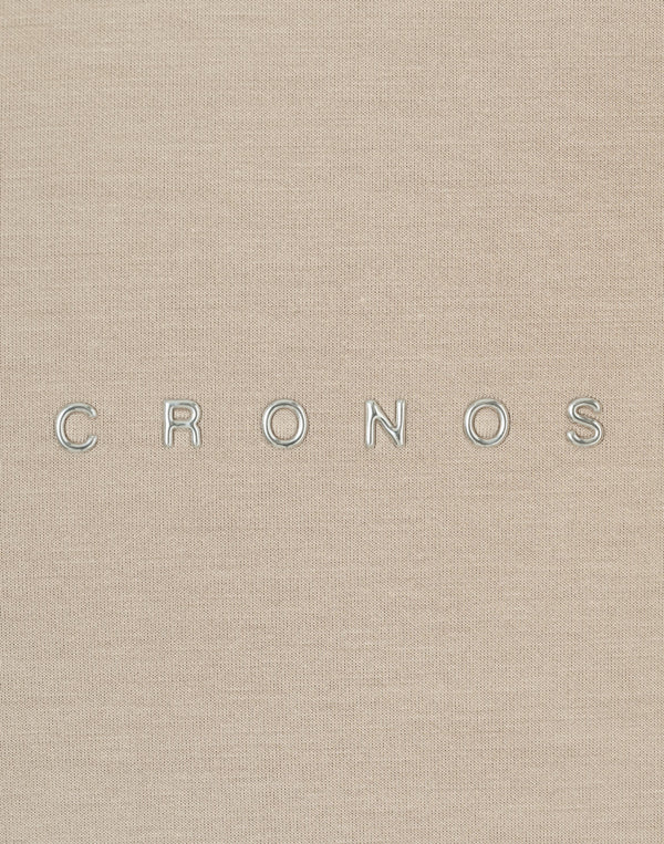 CRONOS WOMEN BoxFit Sweatshirt【BEIGE】