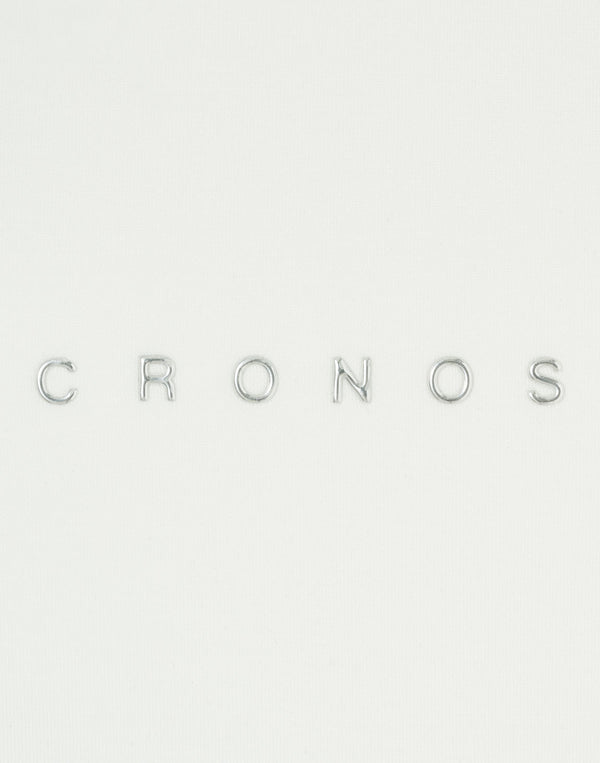 CRONOS WOMEN BoxFit  Hoodie【WHITE】