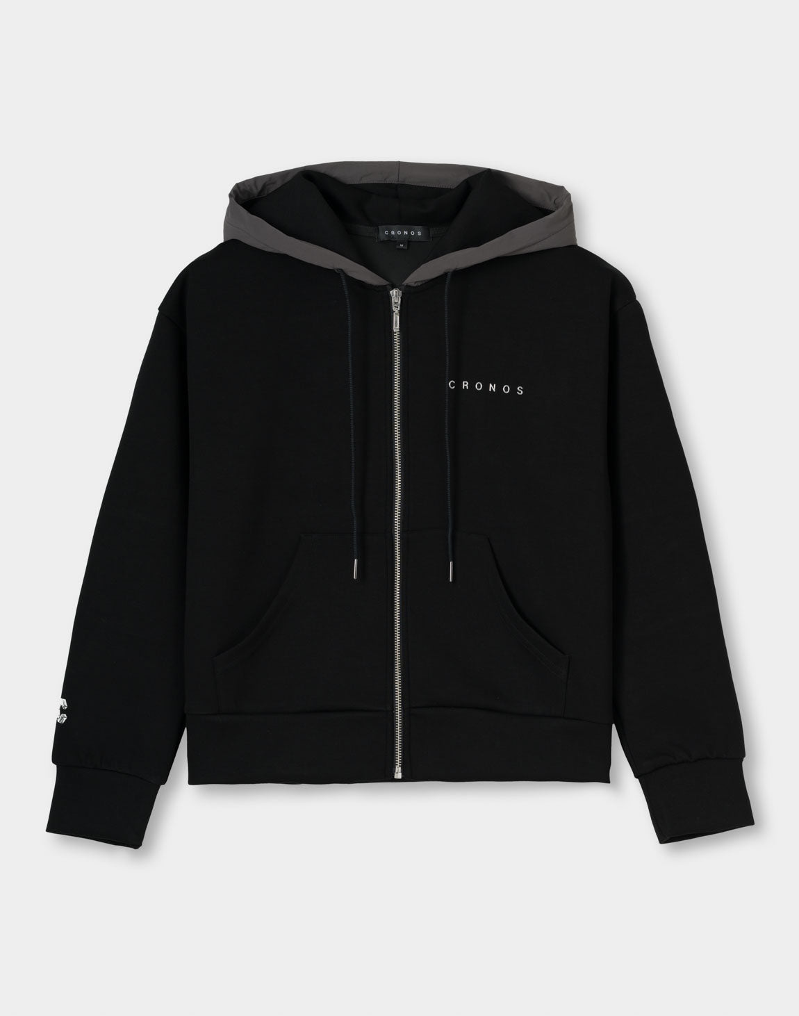 CRONOS クロノス ブラックパーカー CRONOS WOMEN CRONOS WOMEN BoxFit Hoodie【BLACK】