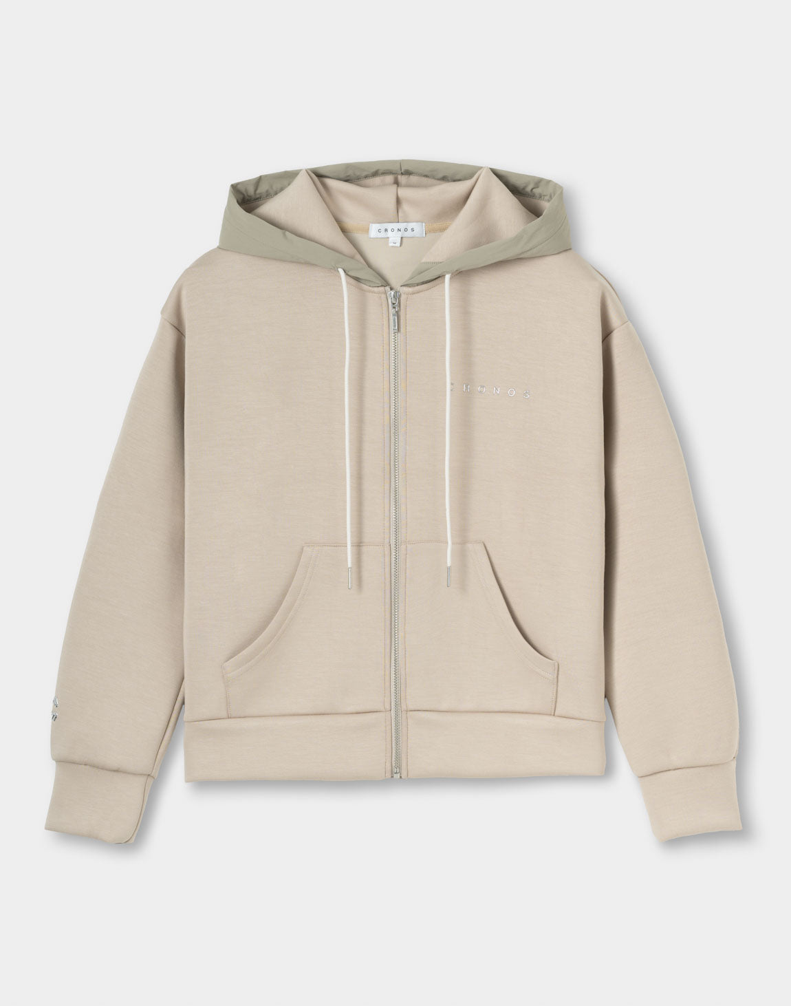 【新品未使用品】CRONOS WOMEN COMFORT ZIP HOODIE CRONOS WOMEN BoxFit Hoodie【BEIGE】