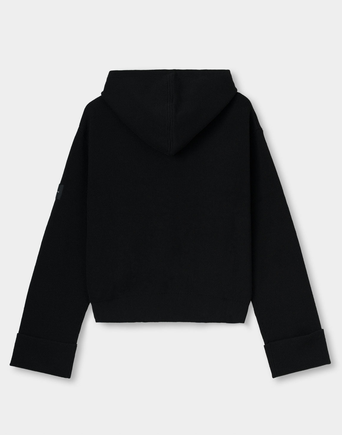 【美品】CRONOS WOMEN FLOCKY SWEAT TOP【BLACK】 CRONOS WOMEN Flex Rib Knit Hoodie【BLACK】