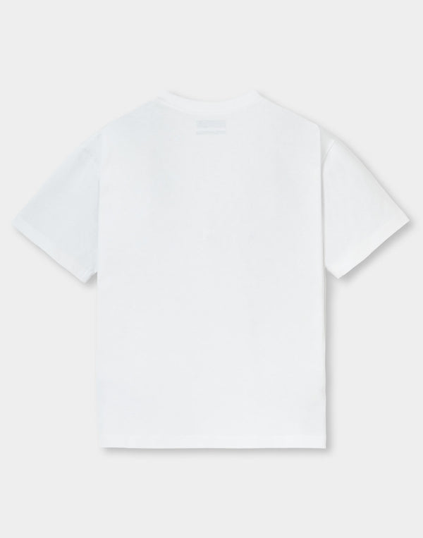 CRONOS WOMEN Relaxed T-SHIRT【WHITE】
