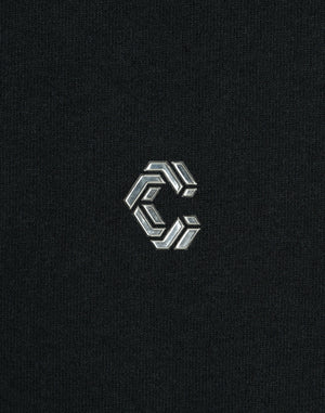 CRONOS WOMEN Relaxed T-SHIRT【BLACK】