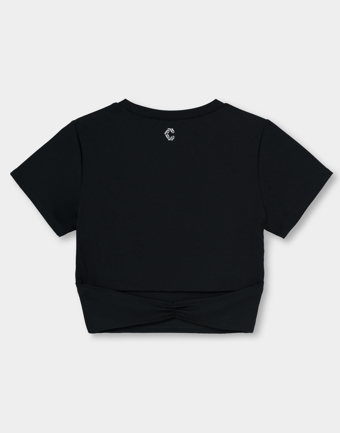 CRONOS WOMEN Motion Crop T-SHIRT 【BLACK】