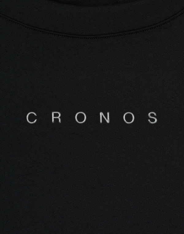 CRONOS WOMEN Motion Crop T-SHIRT 【BLACK】