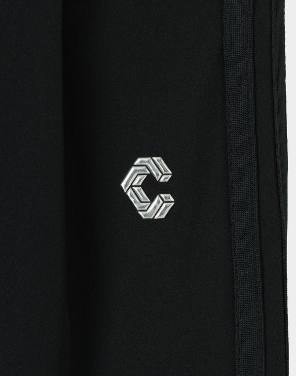CRONOS WOMEN FlowTuck Wide Pants【BLACK】