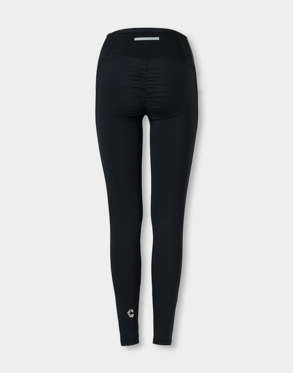 CRONOS WOMEN Flex Lift Leggings【BLACK】