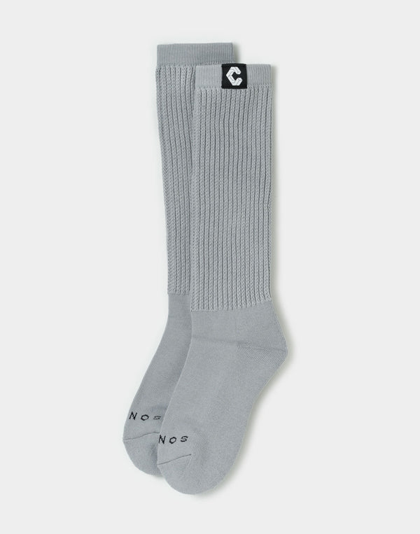CRONOS WOMEN LooseFit Socks【GRAY】