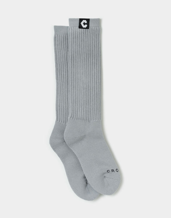 CRONOS WOMEN LooseFit Socks【GRAY】