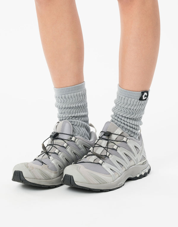 CRONOS WOMEN LooseFit Socks【GRAY】