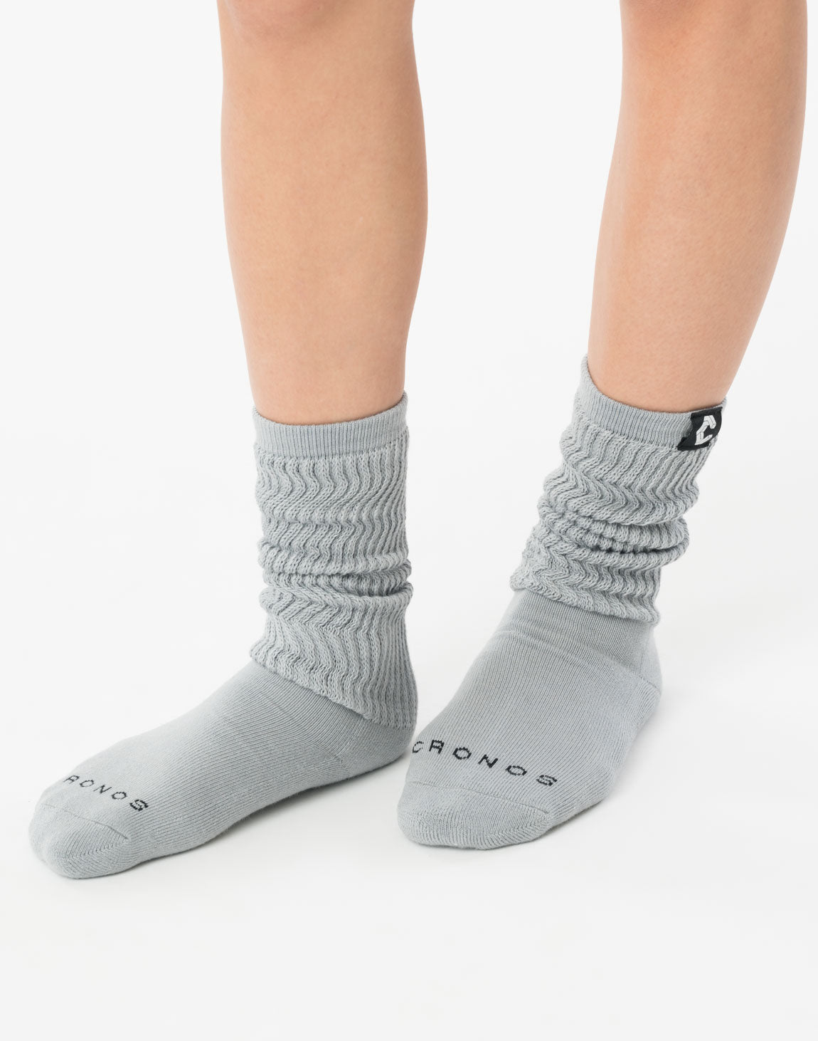 CRONOS WOMEN LooseFit Socks【GRAY】
