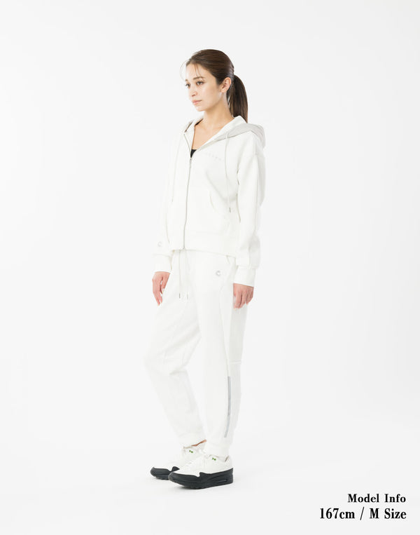 CRONOS WOMEN BoxFit Pants【WHITE】