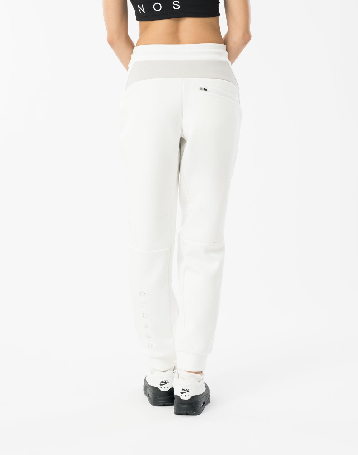 cronos ホワイト　パンツ CRONOS WOMEN BoxFit Pants【WHITE】
